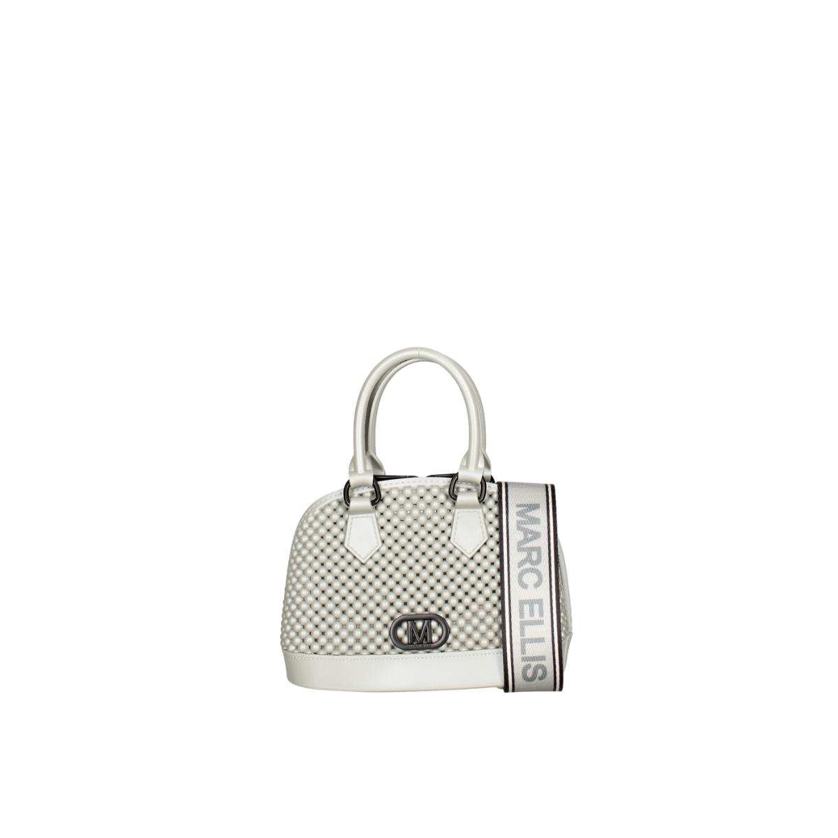 Marc-Ellis-Borsa-Flat-XS-Ball-Grigio-Elegante-Donna