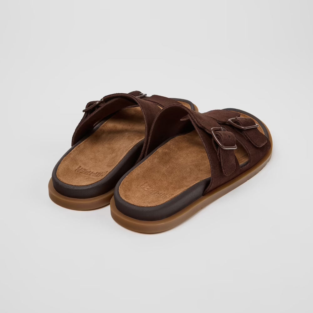 Camper Sandali in Pelle Colore Marrone Scuro
