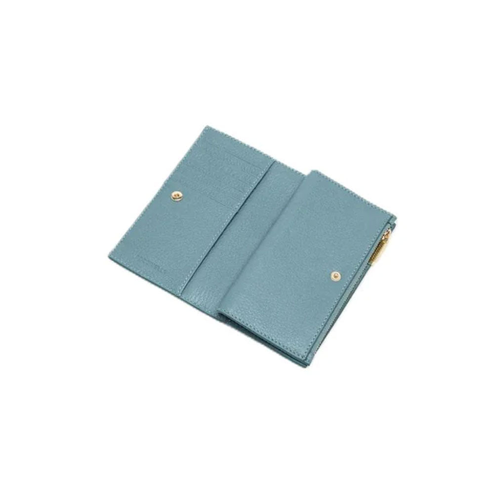 Coccinelle Portafogli Metallic Soft Colore Blu da Donna