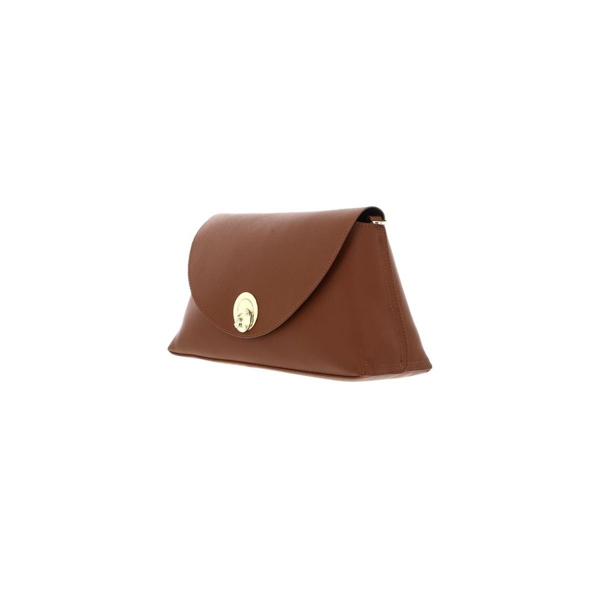 Coccinelle Nikla Borsa da Spalla Colore Cuoio da Donna