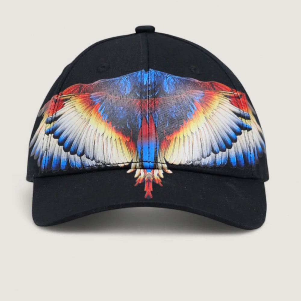 County of Milan Cappello con Visiera Colore Nero-Giallo