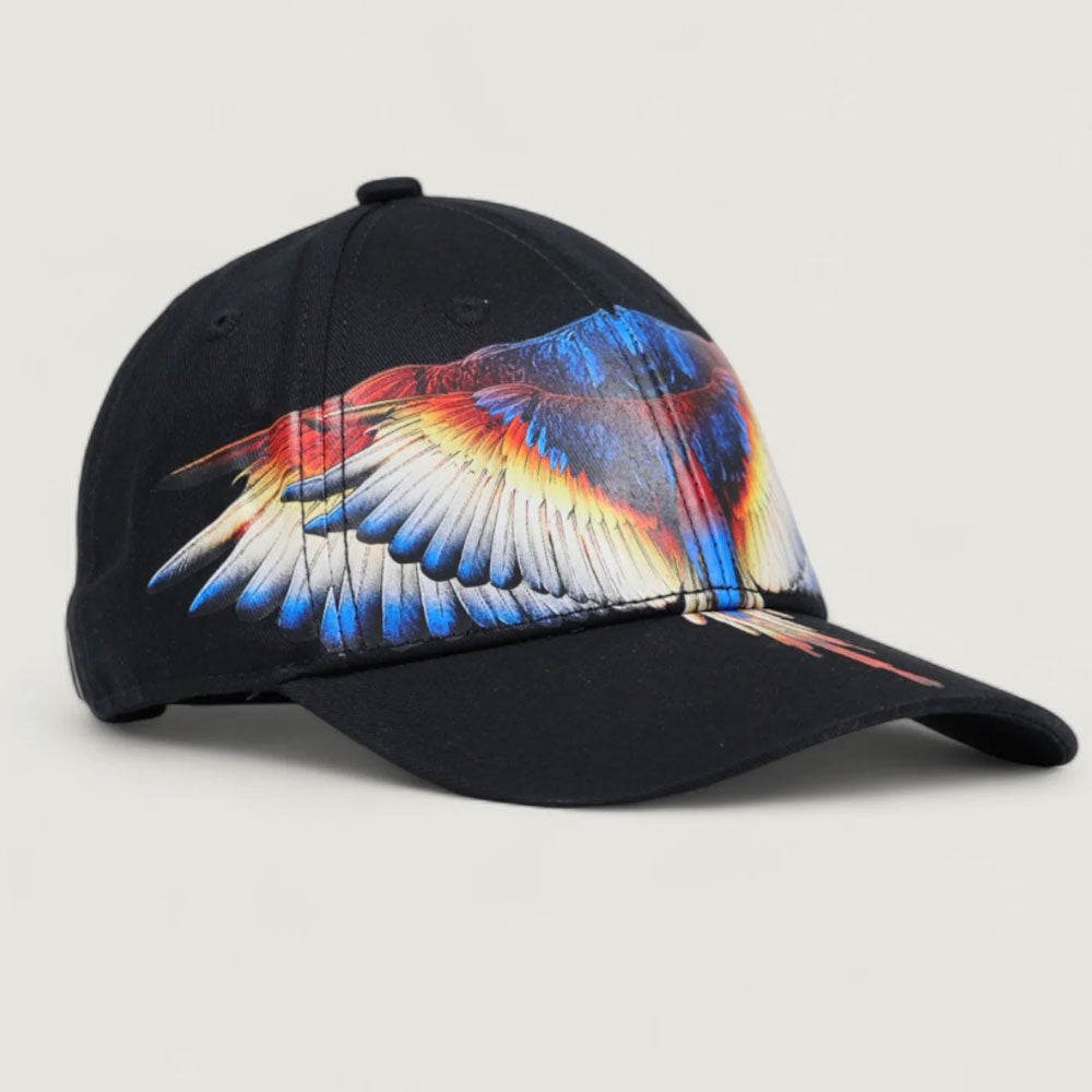 County of Milan Cappello con Visiera Colore Nero-Giallo