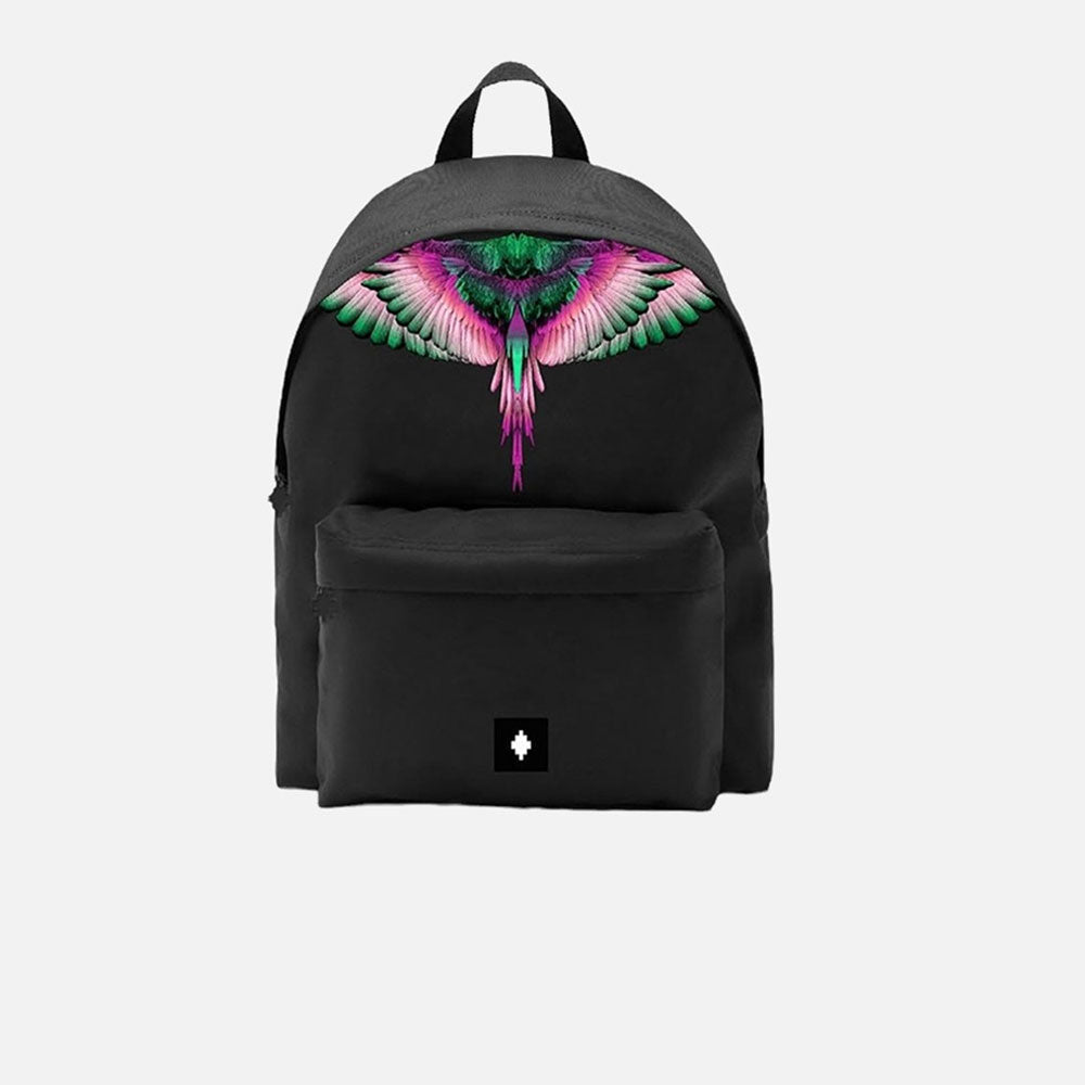 County of Milan Zaino con Stampa in Nylon Colore Nero