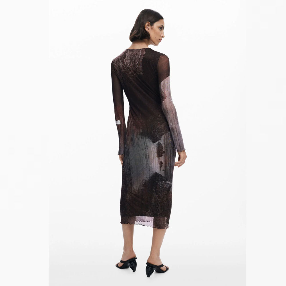 Desigual Abito By Christan Lacroix 25WWVK01 Lungo da Donna 5