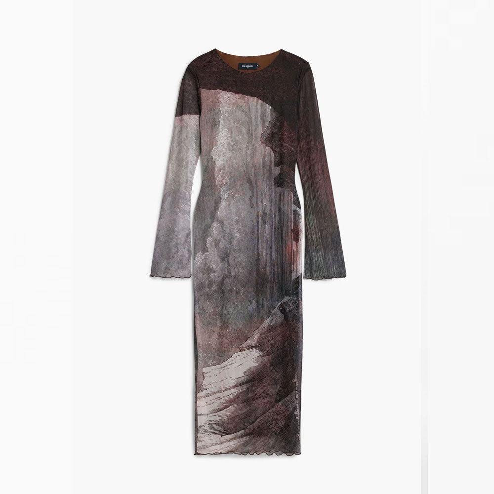 Desigual Abito By Christan Lacroix 25WWVK01 Lungo da Donna 7