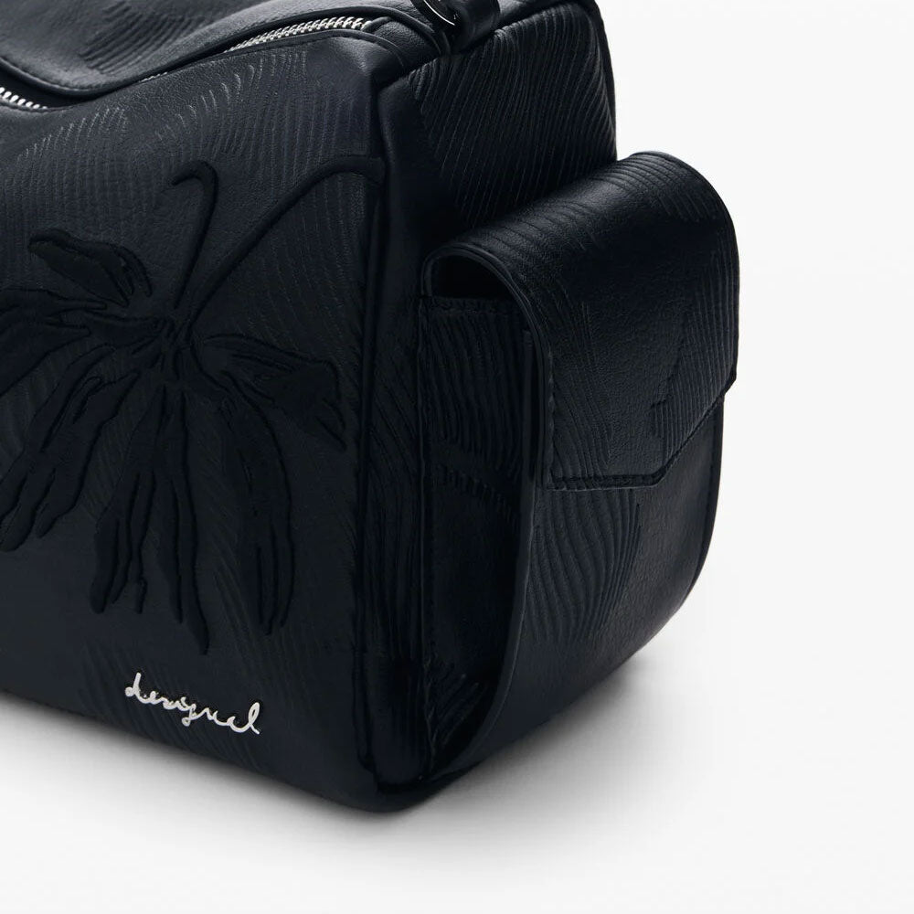 Desigual Borsa Media Ricami Charms Colore Nero
