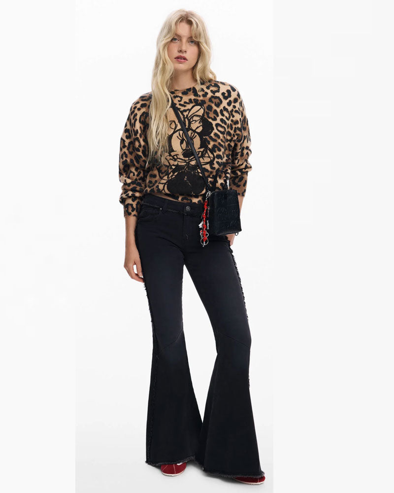 Desigual Maglione Minnie™ Animalier da Donna