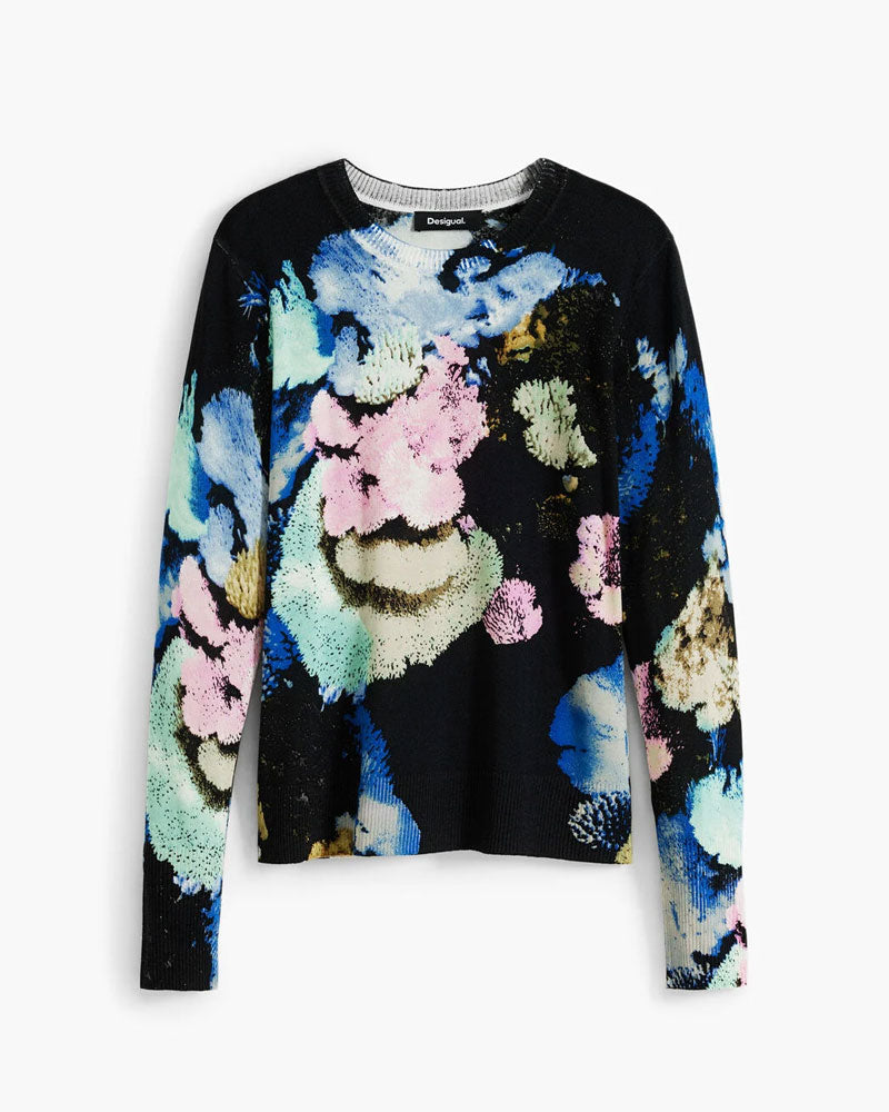 Desigual Maglione by Mr. Christian Lacroix con Stampa da Donna 5