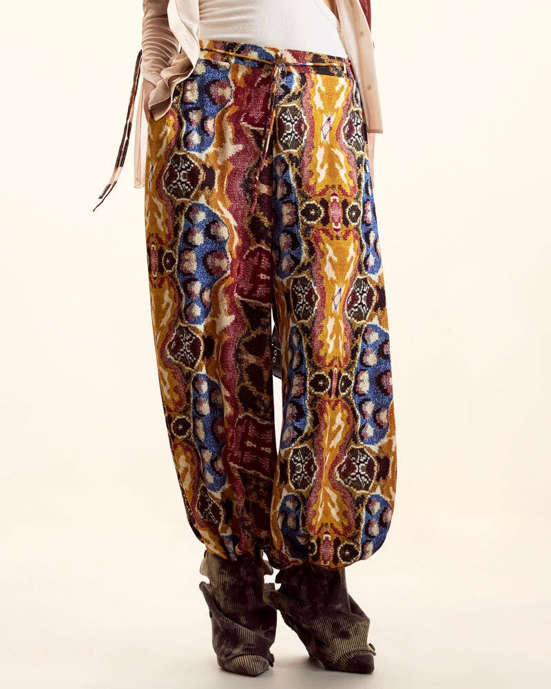 Desigual Pantalone Palazzo Disegnato da Mr. Christian Lacroix