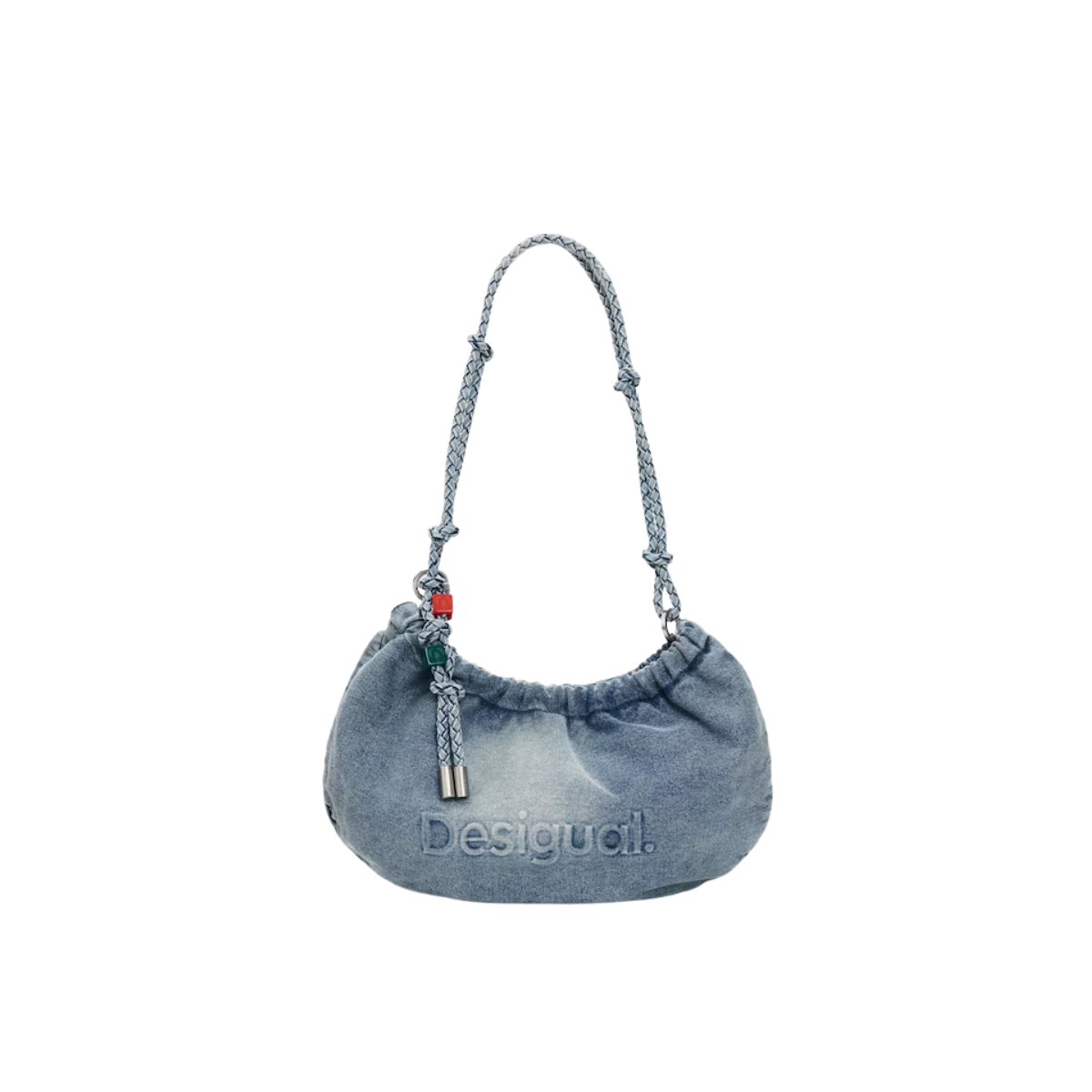 Desigual Borsa Waverly Colore Blu Denim