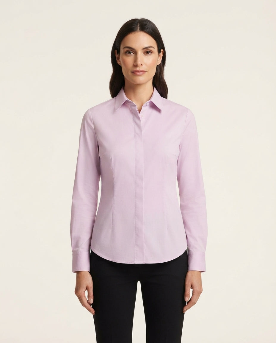 Eco Camicia Donna Colore Rosa