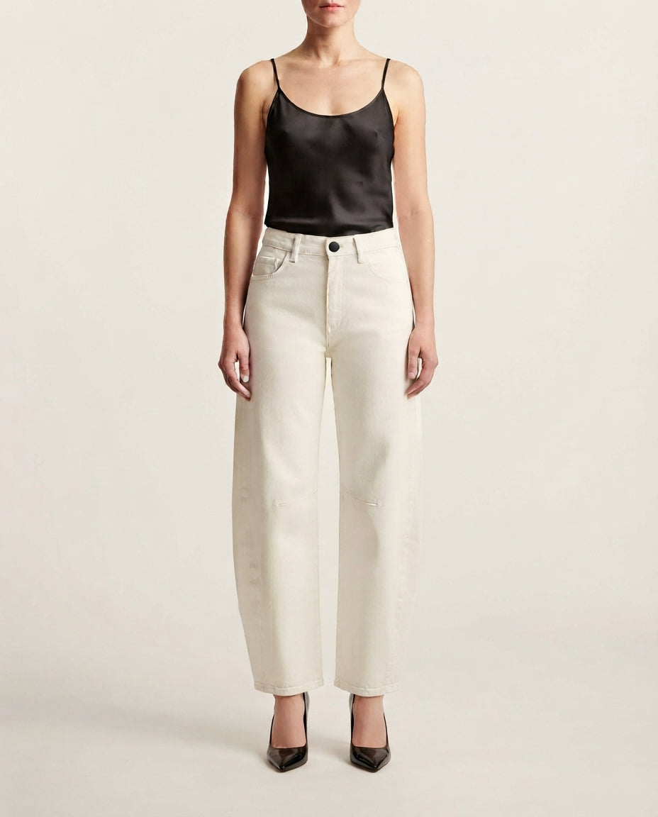 Eco Jeans Donna Balloon Colore Burro
