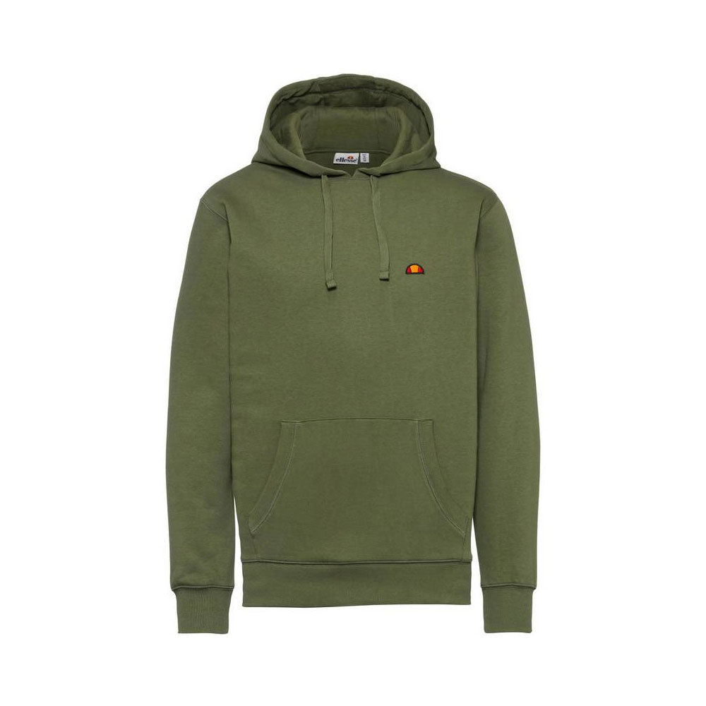 Ellesse Felpa Con Cappuccio e Logo da Uomo Colore Verde Militare