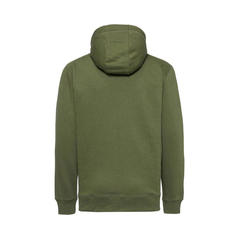 Ellesse Felpa Con Zip e Logo da Uomo Colore Verde Militare 2