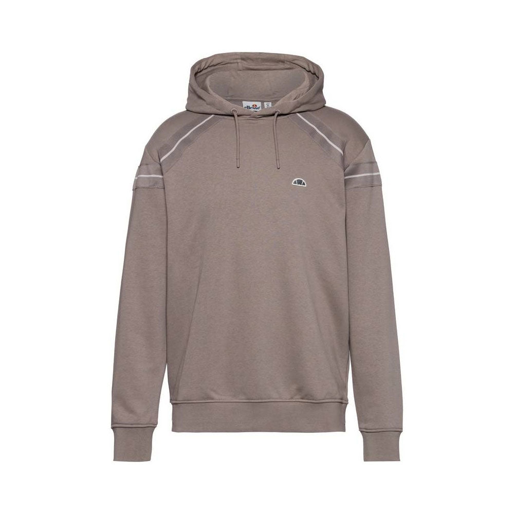 Ellesse Felpa con Cappuccio e Logo da Uomo Colore Tortora