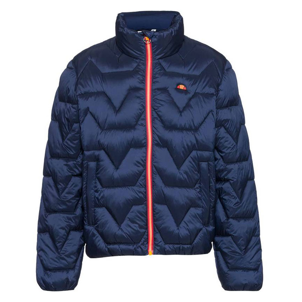 Ellesse Giubbino Trapuntato con Logo da Uomo Colore Blu