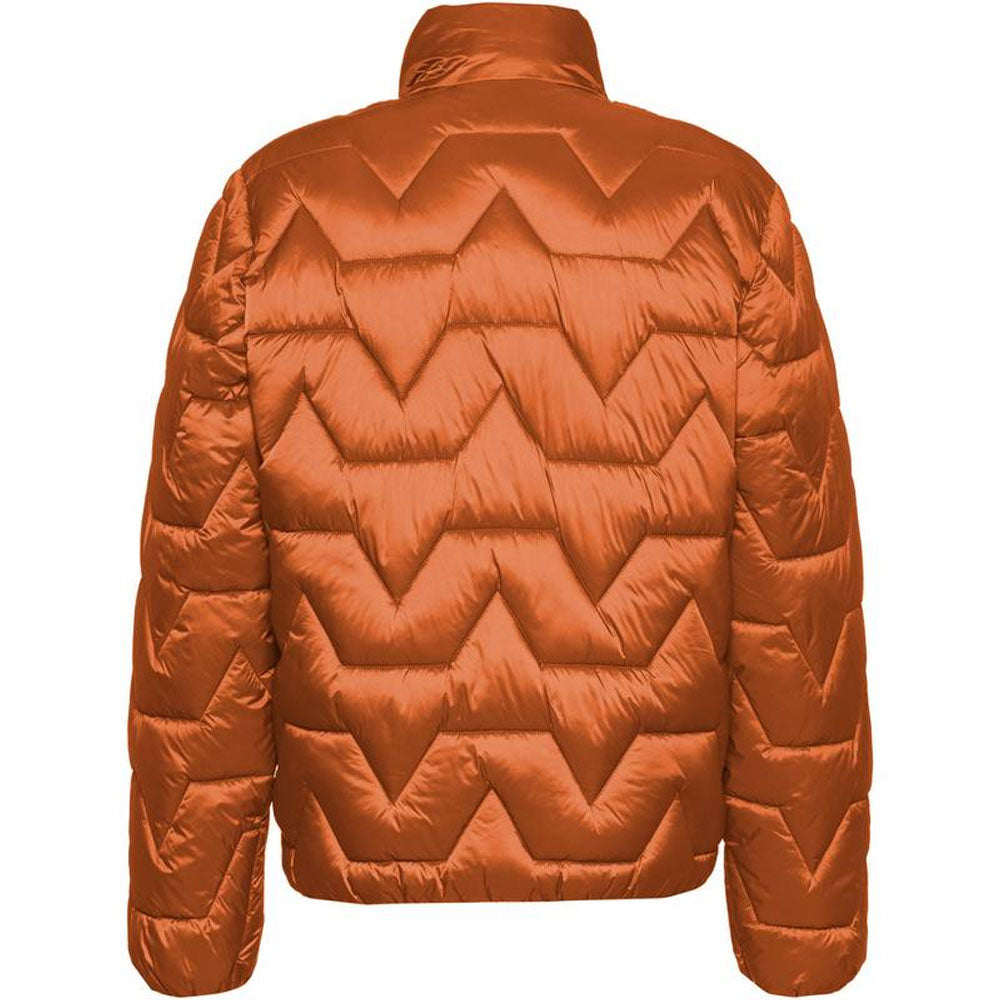 Ellesse Giubbino Trapuntato con Logo da Uomo Colore Ruggine 2