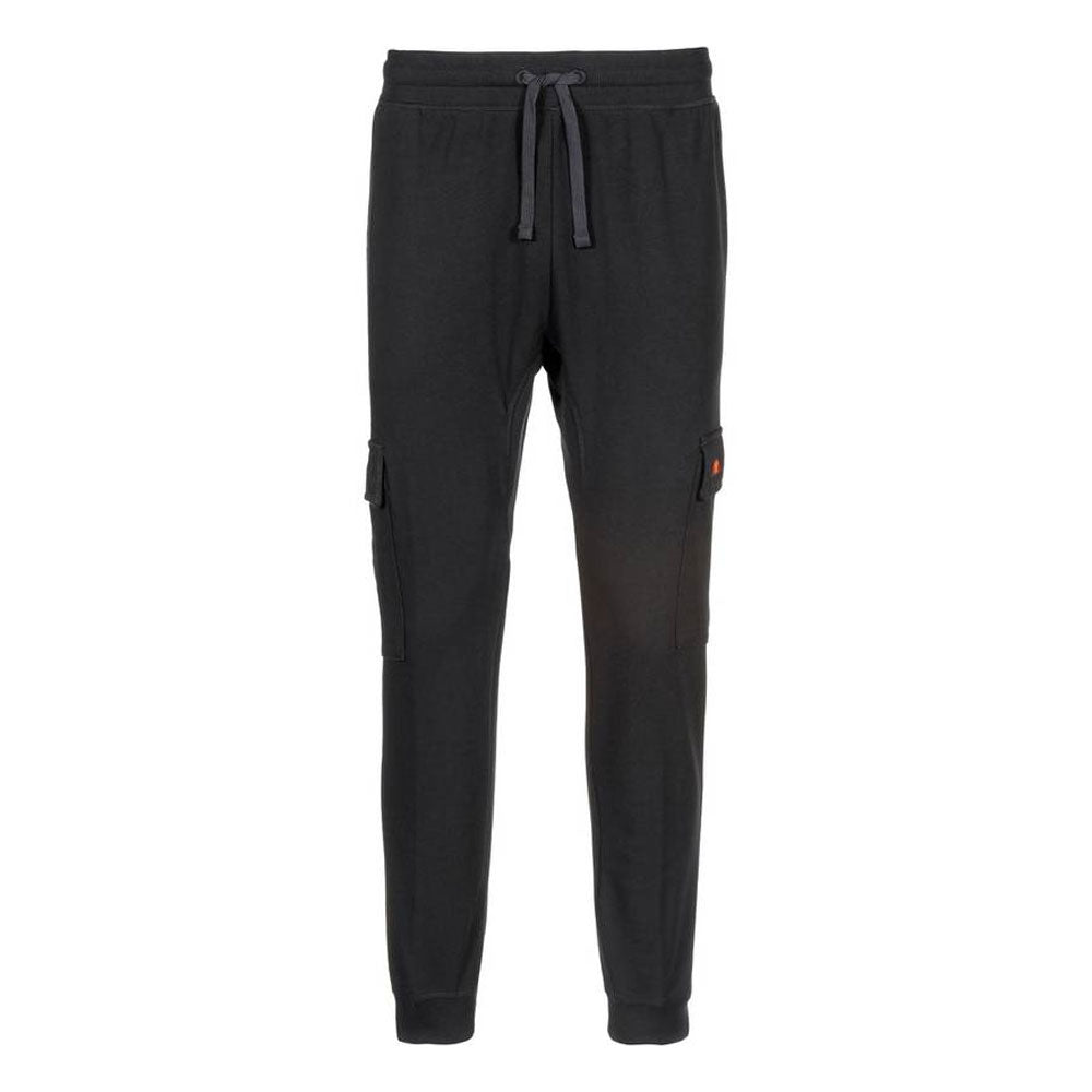 Ellesse Pantalone Cargo in Cotone Felpato da Uomo Colore Nero