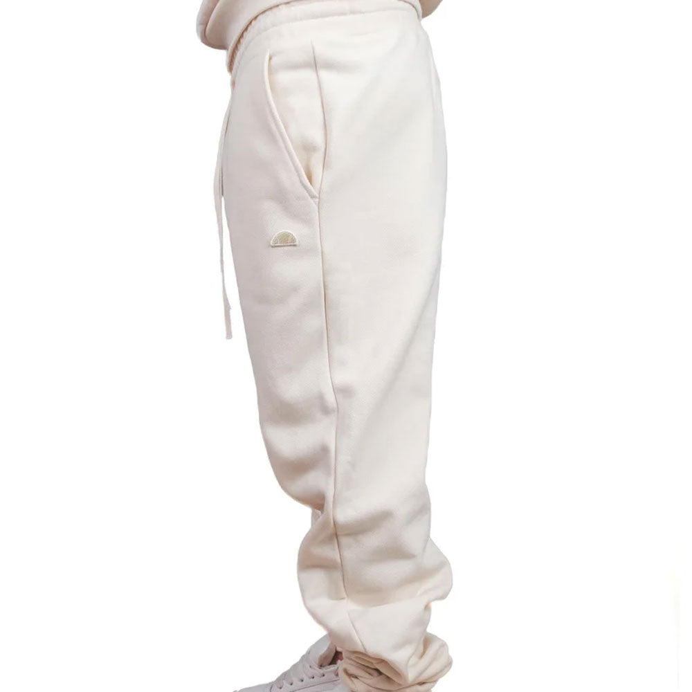 Ellesse Pantalone Tuta con Logo da Uomo Colore Panna 2