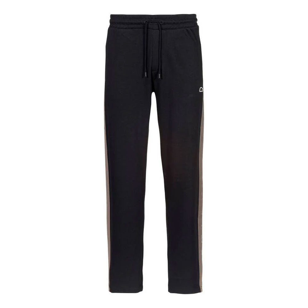 Ellesse Pantaloni Sartoria con Jet Tape Esterni da Uomo Colore Nero