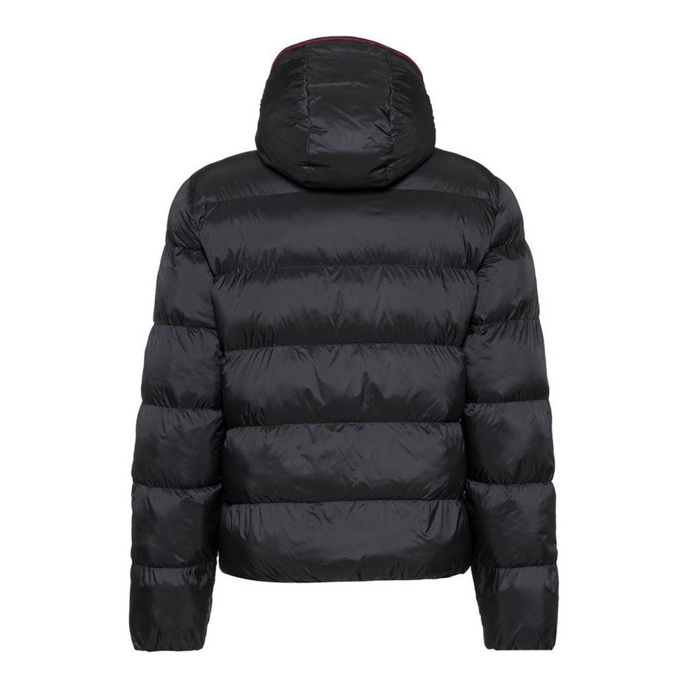 Ellesse Piumino con Cappuccio e Logo da Uomo Colore Nero 2