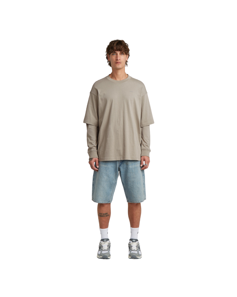 G-Star Bermuda Denim Colore Blu Chiaro