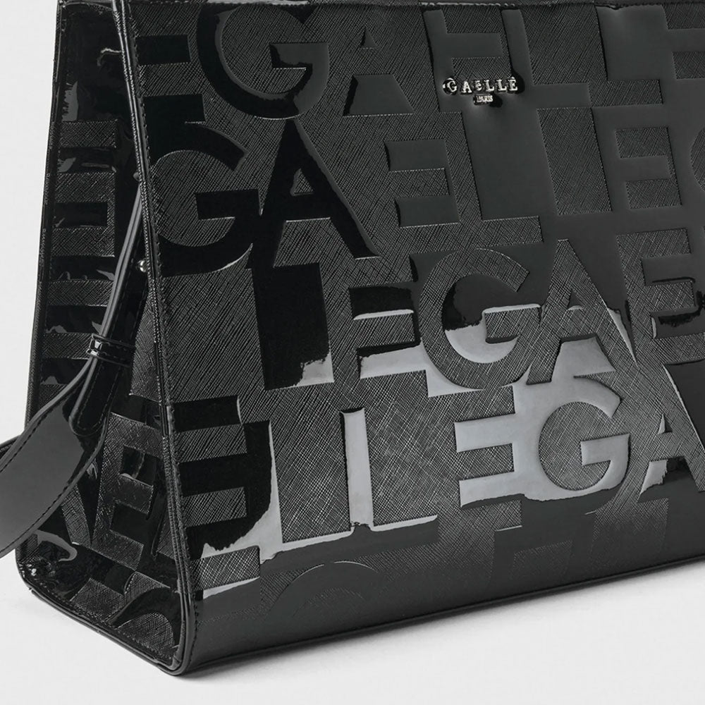 Gaelle Borsa Monogram con Tracolla Colore Nero