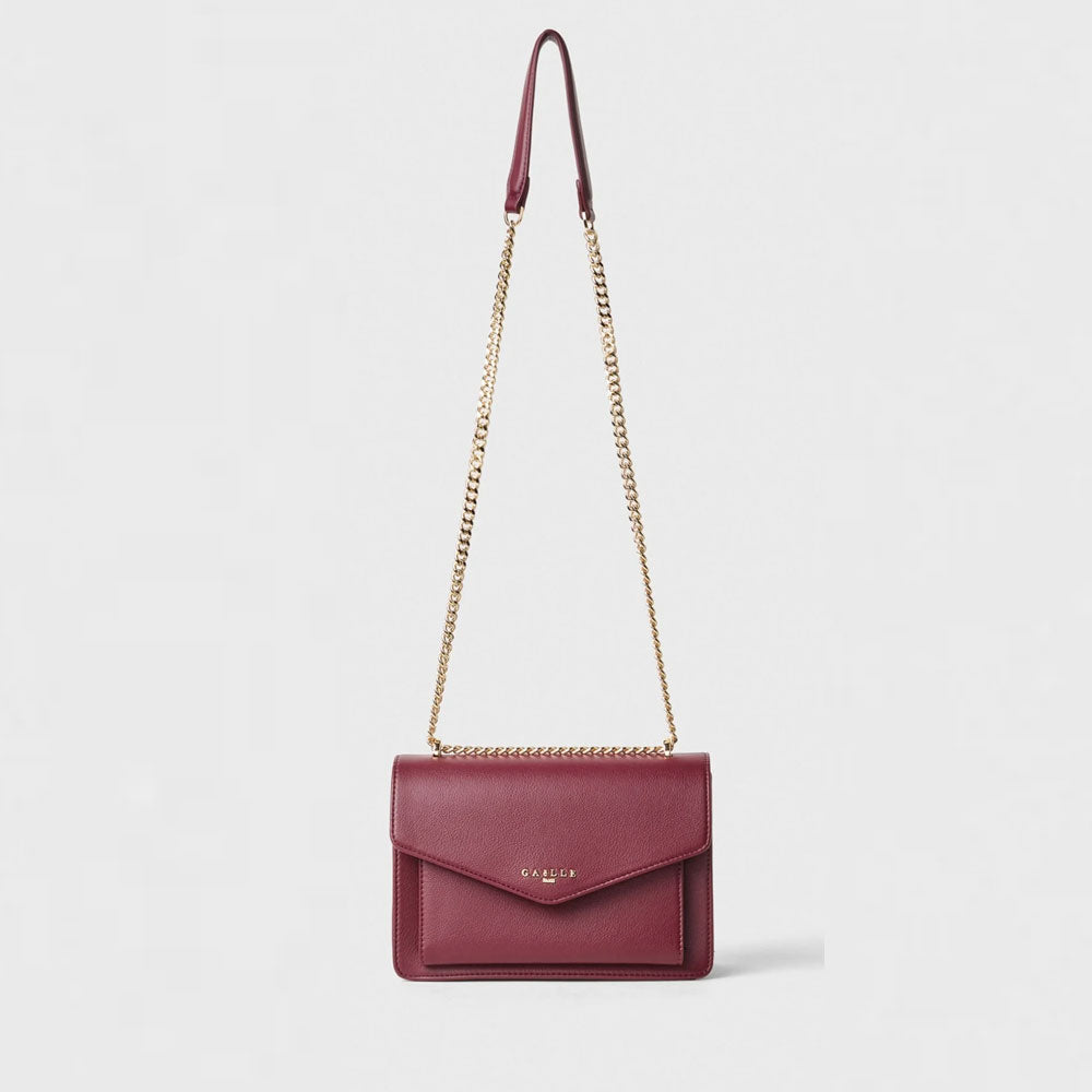 Gaelle Borsa con Tracolla e Logo Colore Rosso