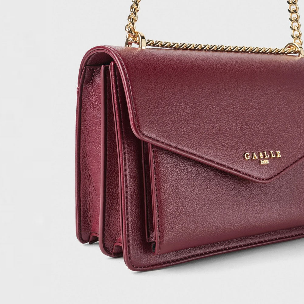 Gaelle Borsa con Tracolla e Logo Colore Rosso