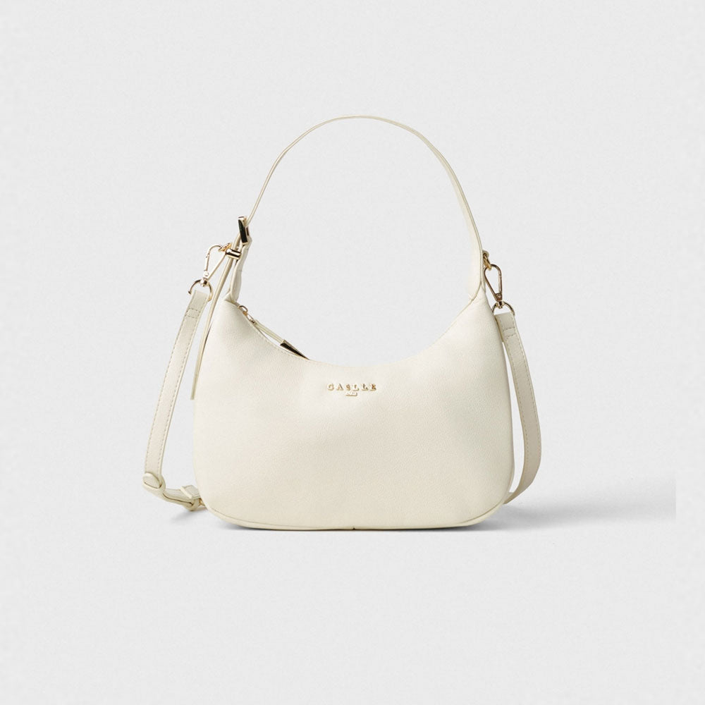 Gaelle Borsa Regular Hobo Bottalato Colore Burro