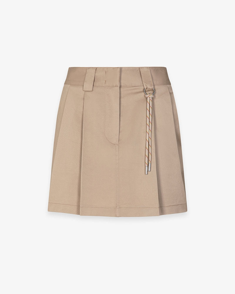 Gaelle Gonna Corta in Cotone Colore Beige