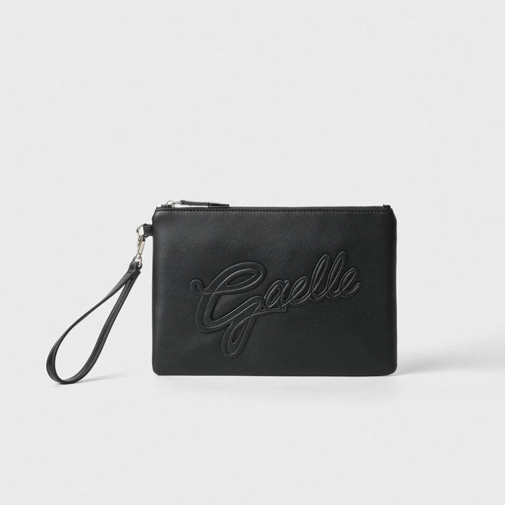 Gaelle Pochette Maxi Patch College Bottolato Colore Nero