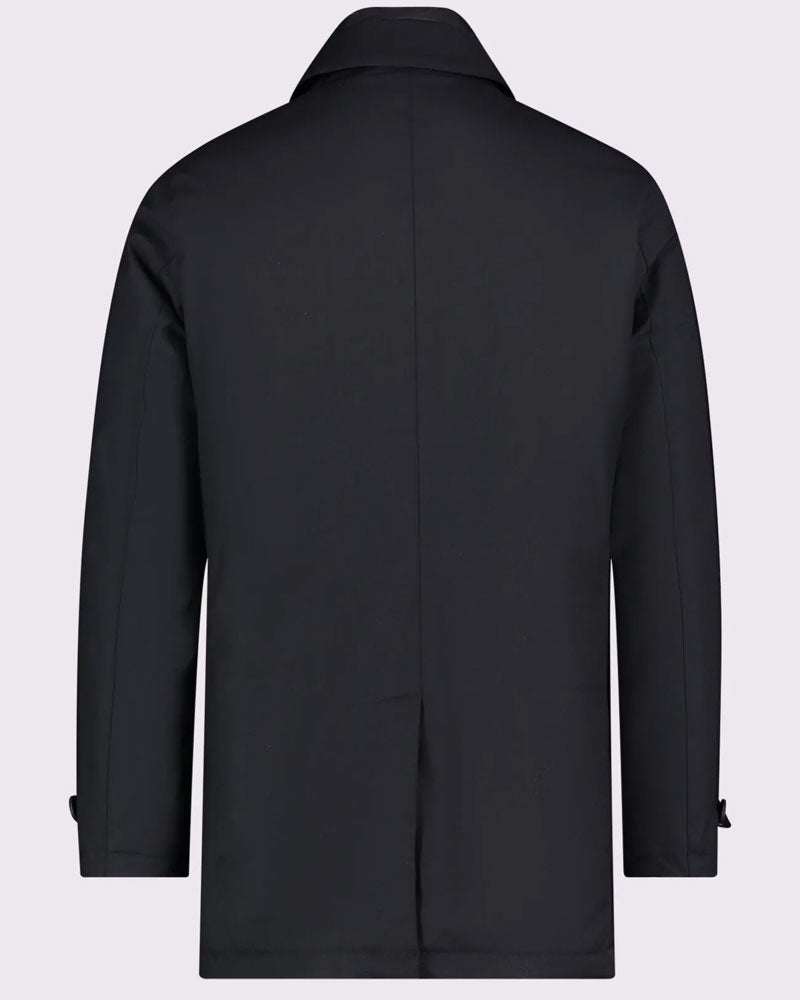 Gaudì Cappotto in Tessuto Tecnico da Uomo Colore Nero