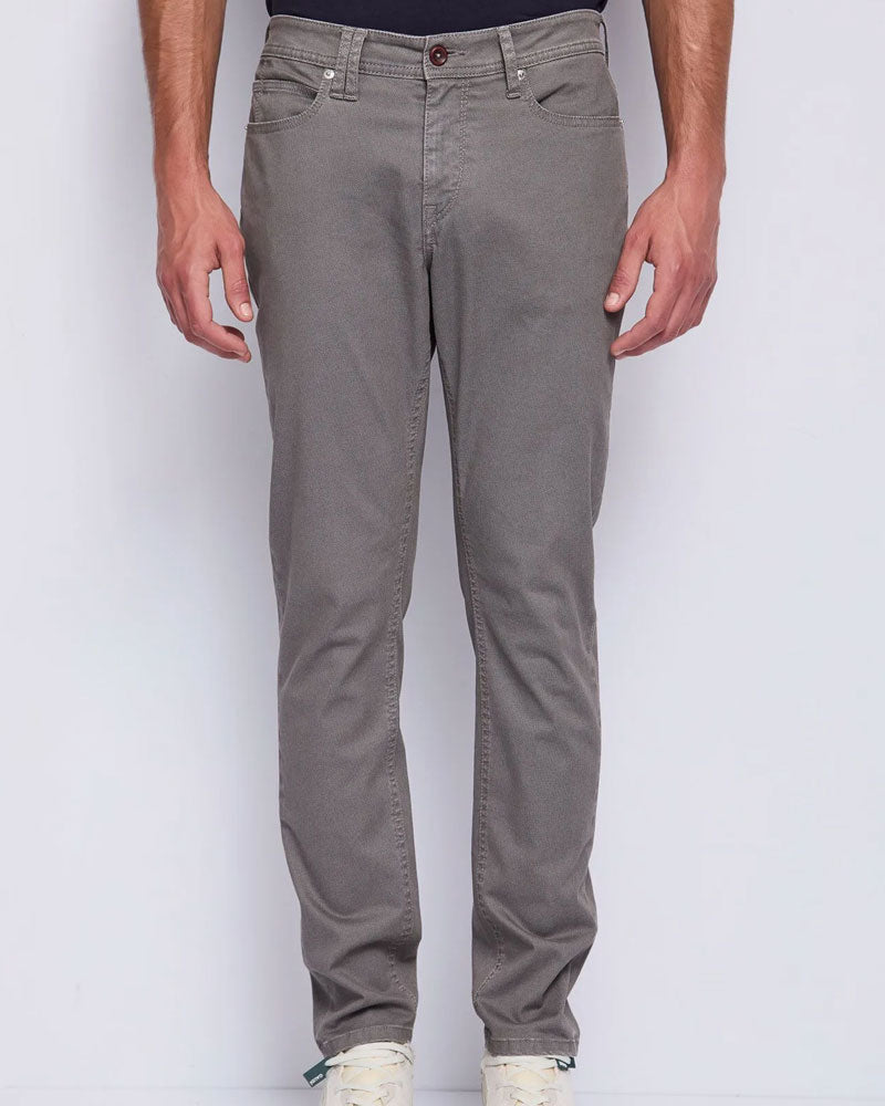 Gaudì Pantaloni in Cotone Stampato da Uomo Colore Grigio