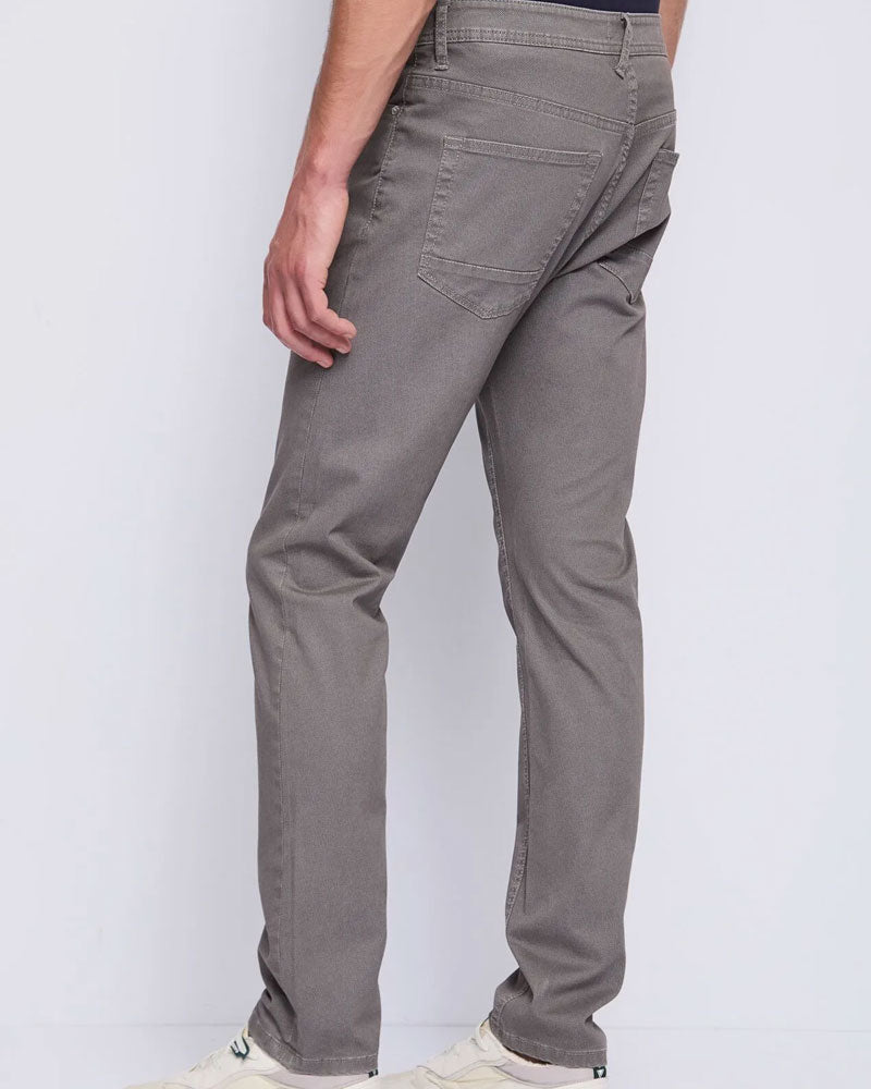 Gaudì Pantaloni in Cotone Stampato da Uomo Colore Grigio