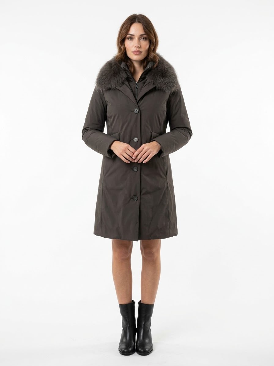 Grillo Sport Trench Colore Moro