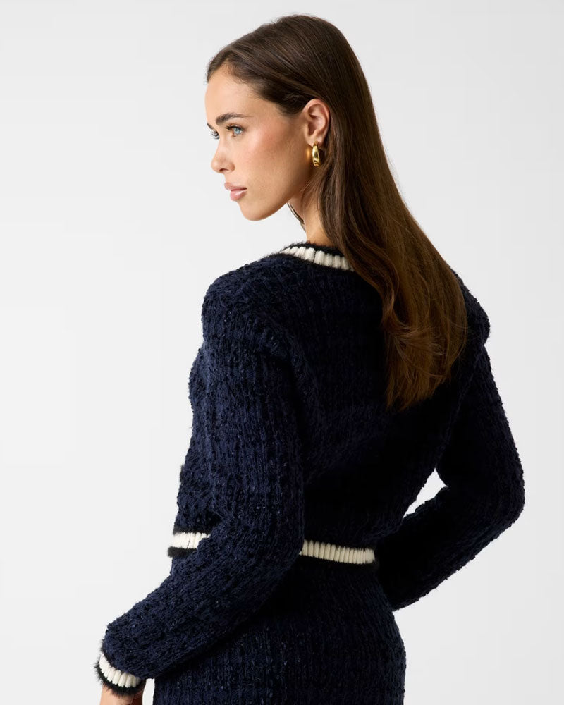 Guess Minigonna in Maglia Colore Blu Scuro