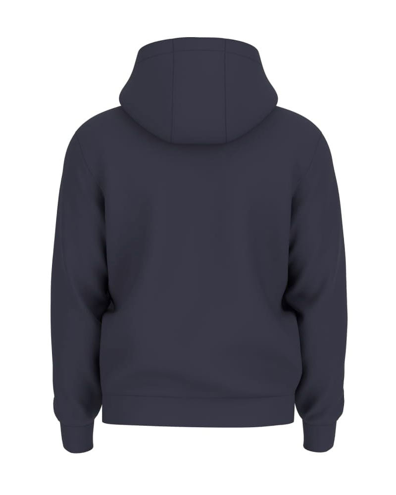 Guess Felpa con Cappuccio e Stampa da Uomo Colore Blu