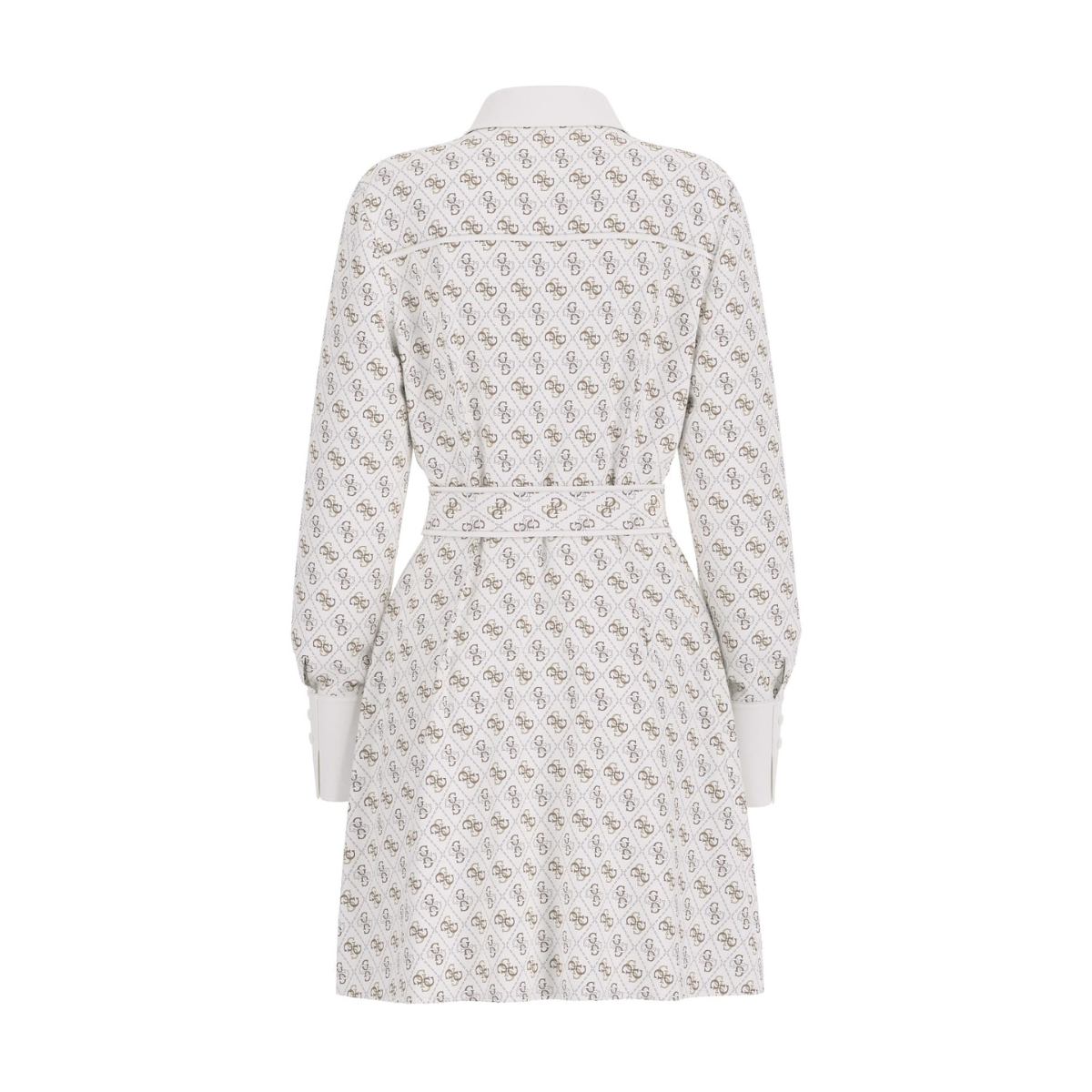 Guess Abito Chemisier Donna Colore Bianco