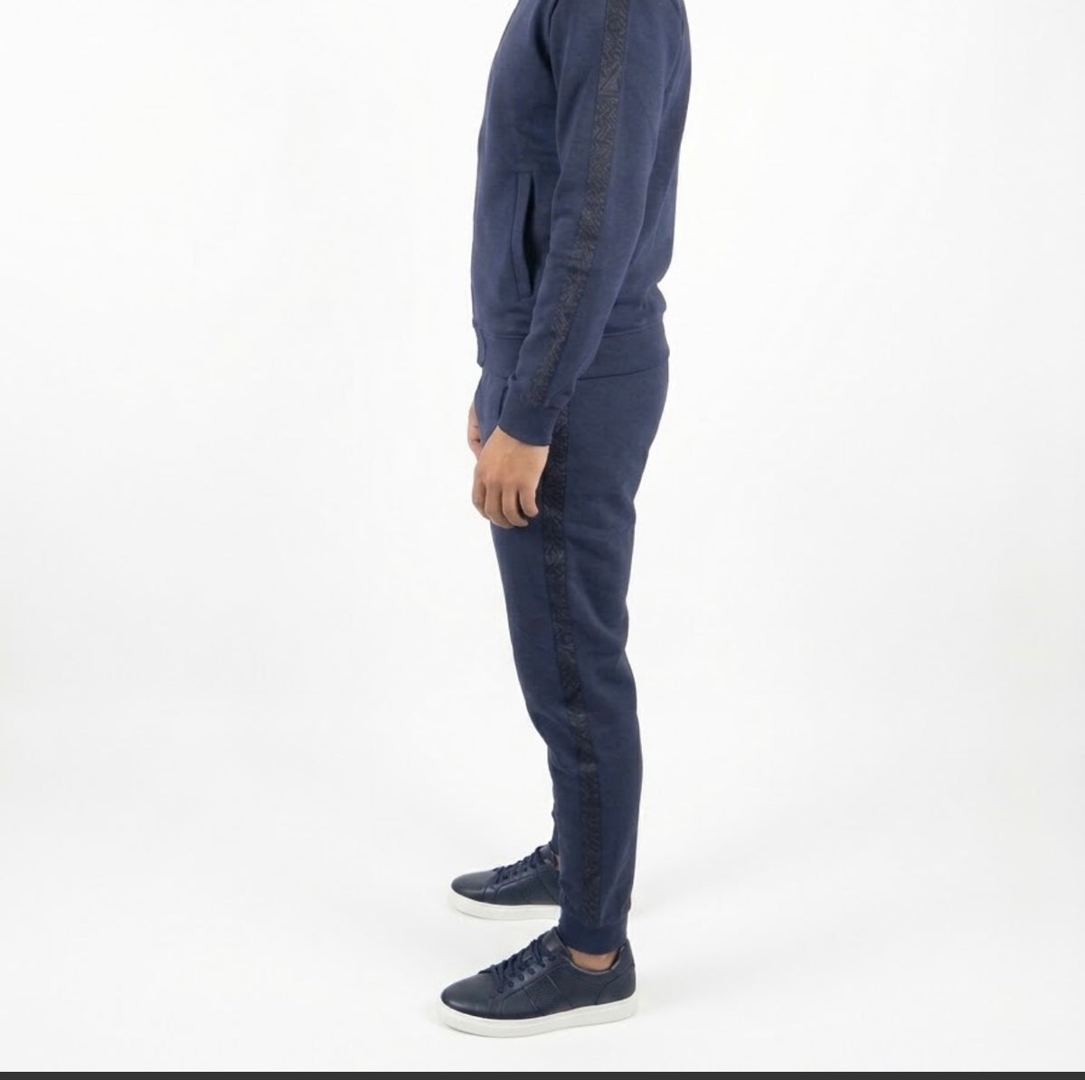 Bikkembergs Tuta Colore Blu con Bande Laterali