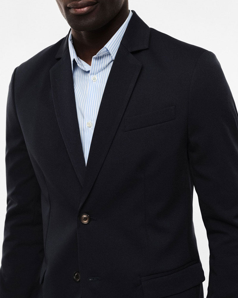 Imperial Blazer Regular Fit Foderato con Chiusura a Bottoni Colore Navy