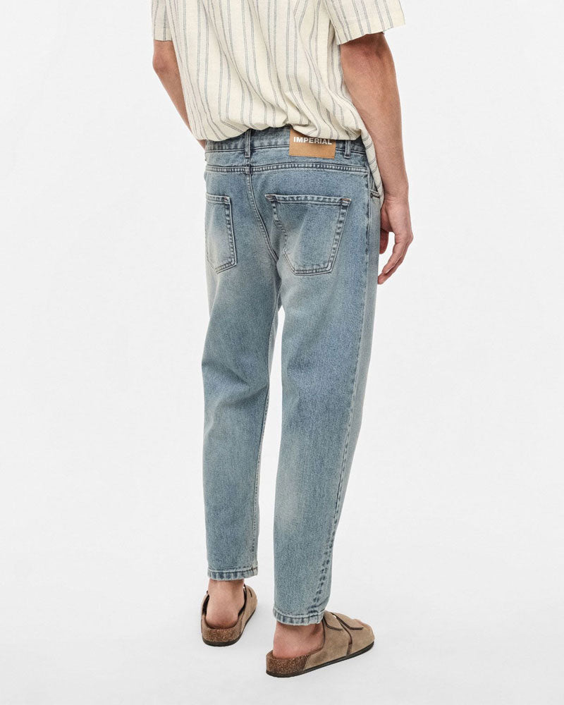 Imperial Jeans Baggy Fit Cropped Lavaggio Used