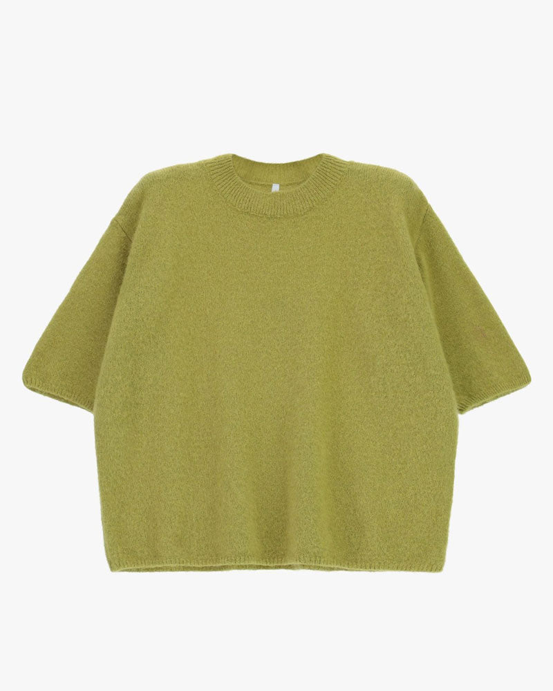 Imperial Maglione Pullover a Maniche al Gomito Colore Olio