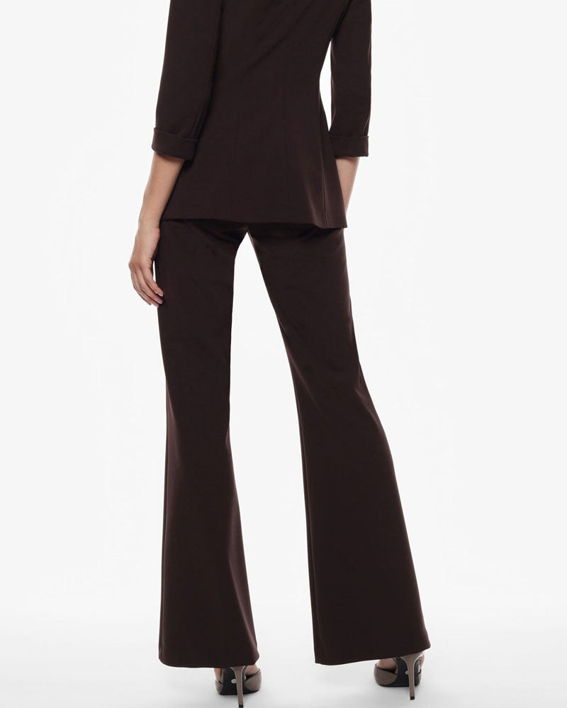 Imperial Pantaloni a Zampa Vita Media Colore Moro