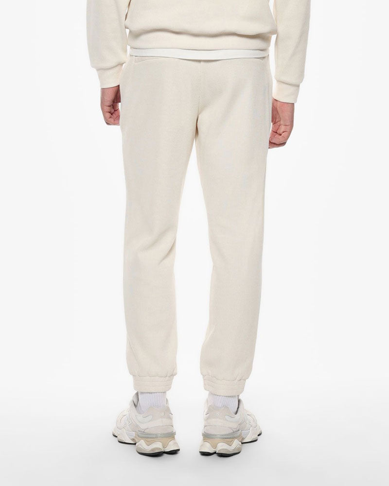 Imperial Pantaloni da Jogging a Tinta Unita da Uomo Colore Off-White