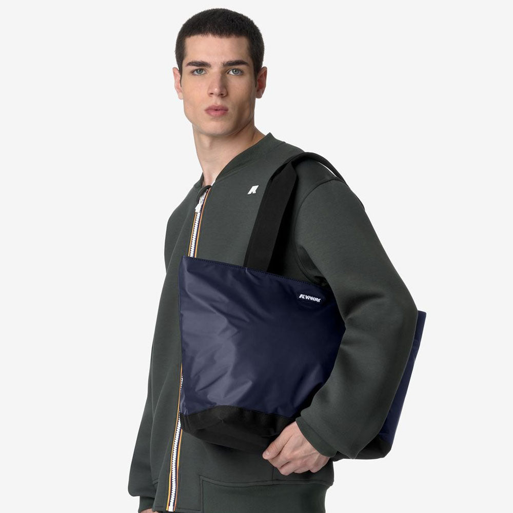 K-Way Borsa Tote Bag Clere Colore Blu Scuro