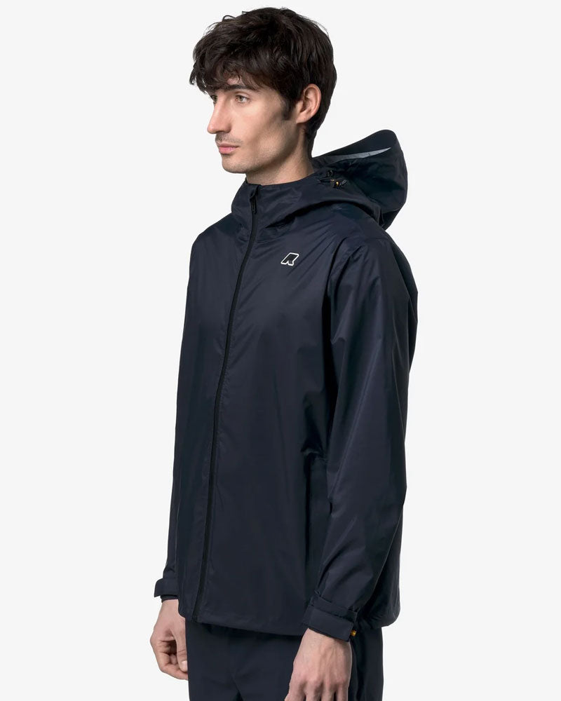 K-Way Felpa Giacca Charmain Travel Colore Blu Scuro