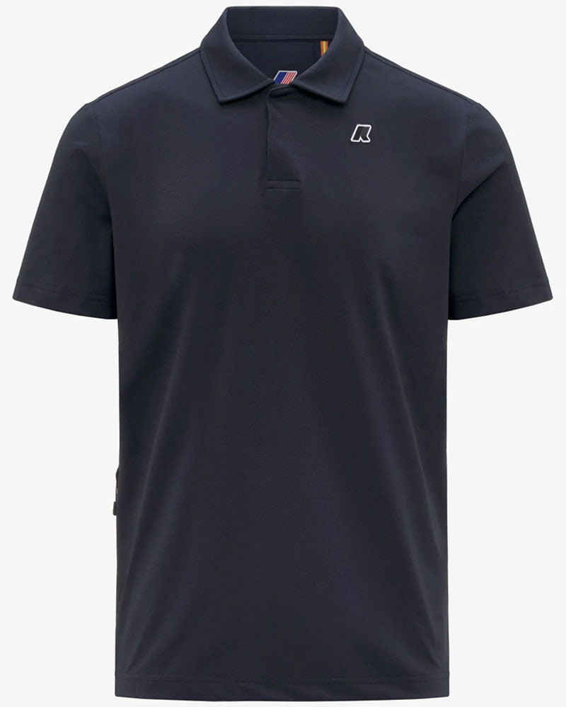 K-Way Polo Decouvrir Travel Colore Blu Scuro