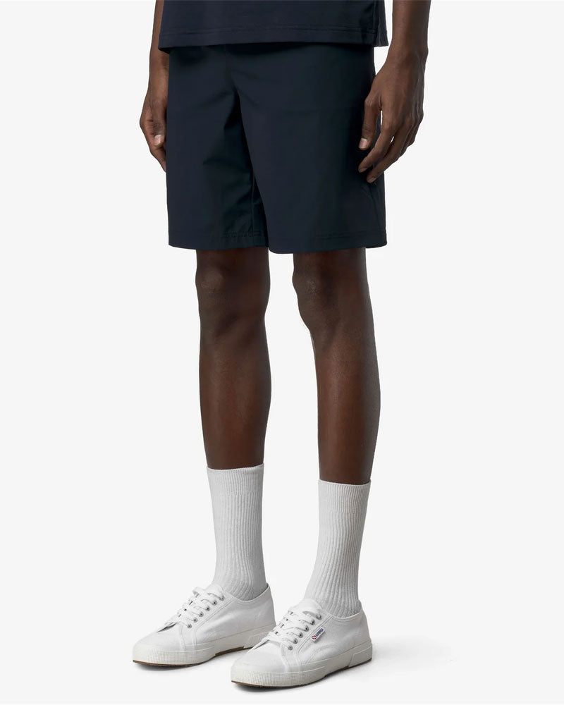 K-Way Shorts Nesilier Travel Colore Blu Scuro