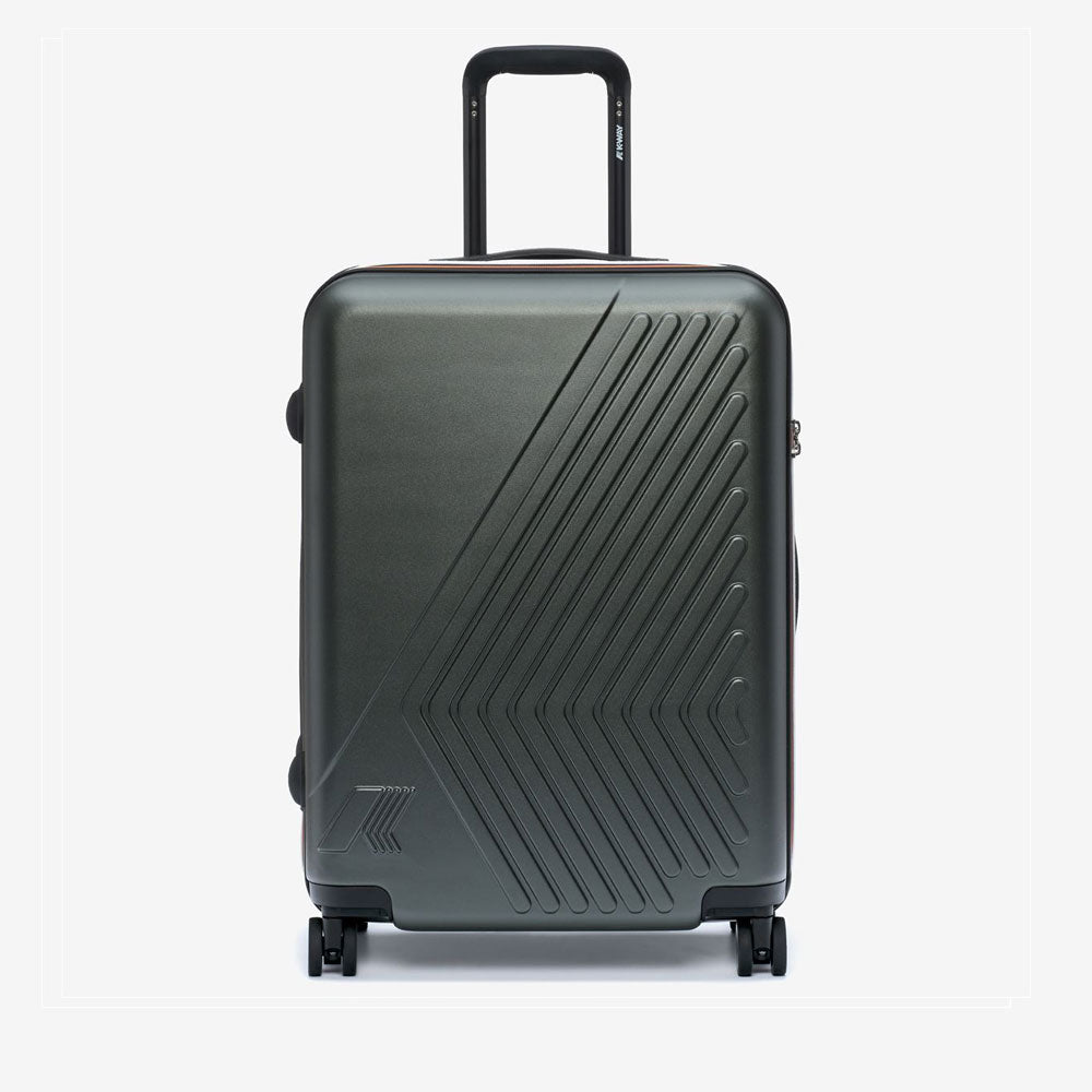 K-Way Trolley Eudoxieur Logo Colore Verde Scuro